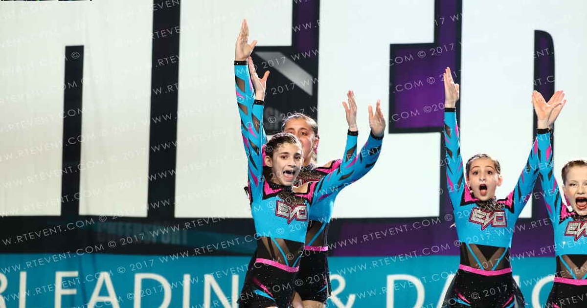Evolution Cheer Double Diamonds · CHEERSPORT NATIONALS HALL B3