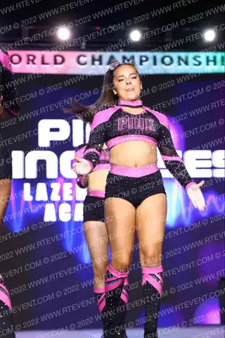 Lazer Cheer academy PINK PRINCESSES