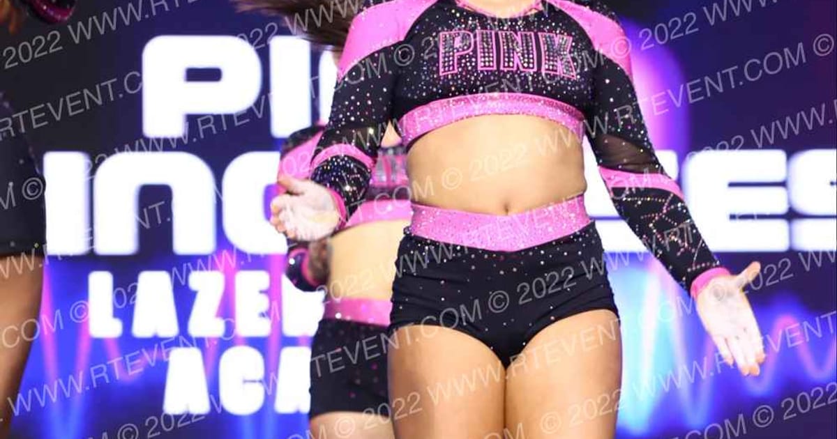 Lazer Cheer academy PINK PRINCESSES · All Star Worlds Thursday