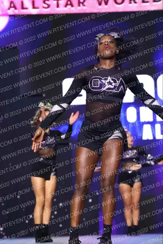 Omega Cheer All-Stars Blackout