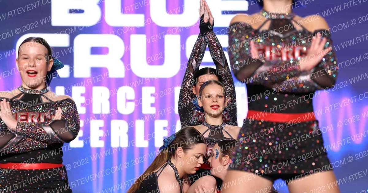 Fierce Elite Cheerleading Blue Crush · All Star Worlds Thursday