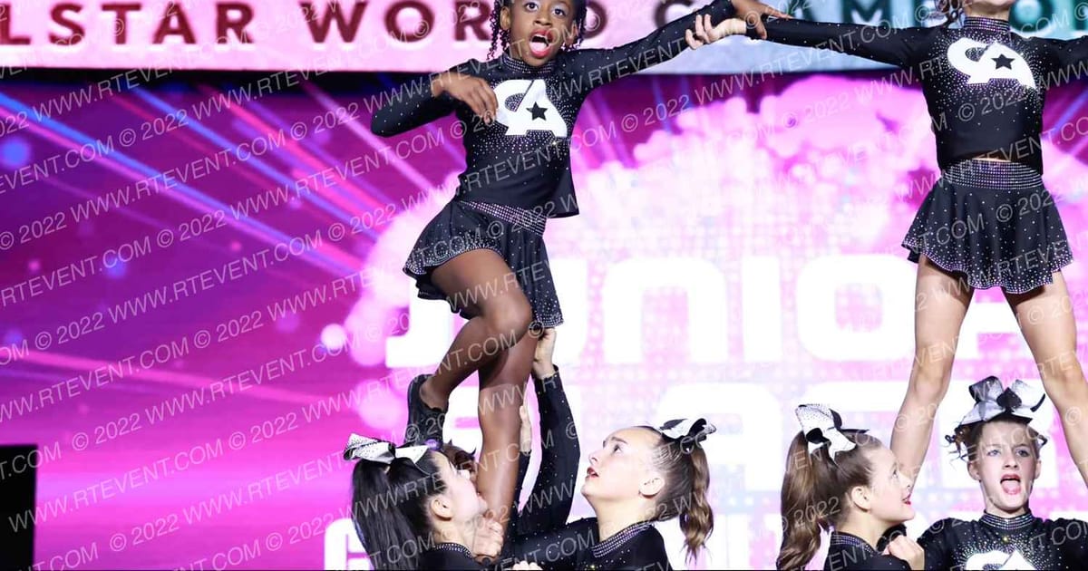 Cheer Authority Athletics Junior Black · All Star Worlds Friday