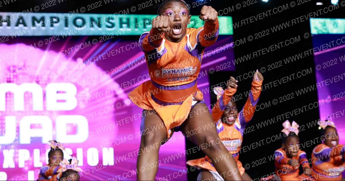 Dynamic Xplosion Cheer Bomb Squad · All Star Worlds Friday