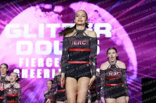 Fierce Elite Cheerleading Glitter Dolls