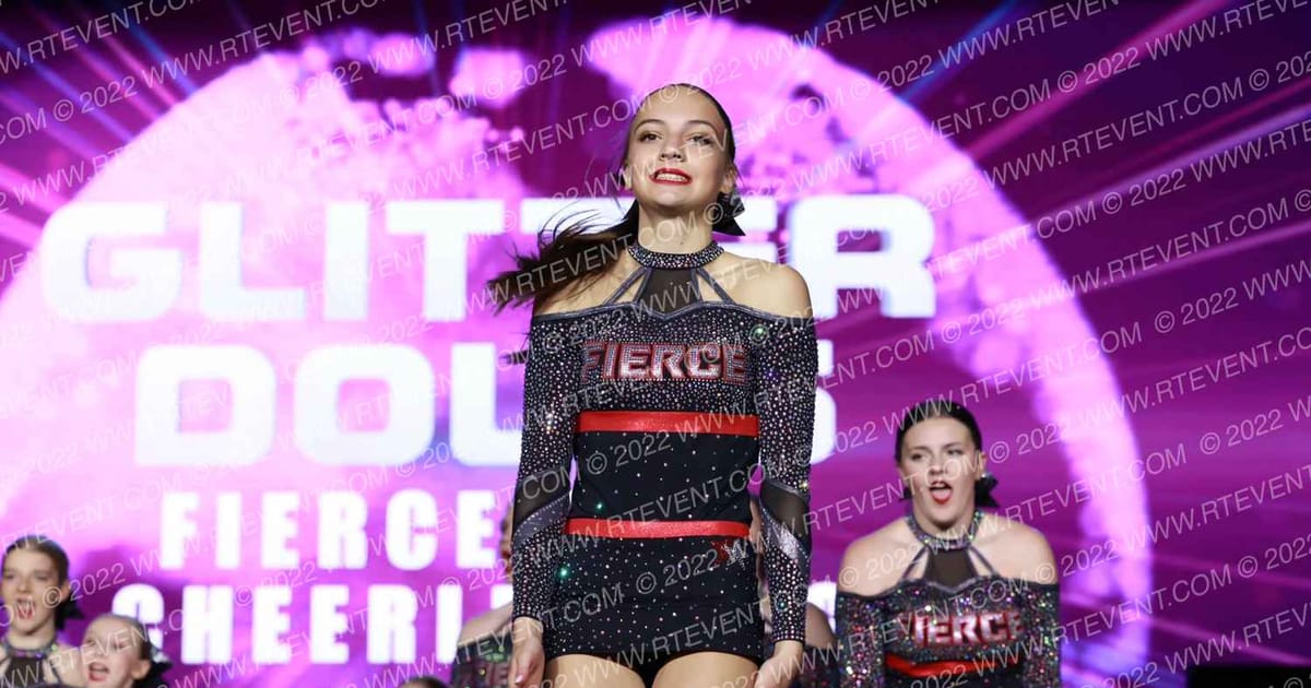 Fierce Elite Cheerleading Glitter Dolls · All Star Worlds Friday