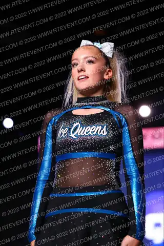 Lazer Cheer academy ICE QUEENS