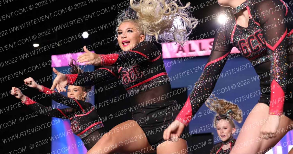 Galaxy cheerleading Miss Pink · All Star Worlds Thursday