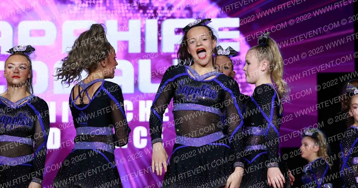 Sapphire Cheer and Dance Sapphire Cobalt · All Star Worlds Friday