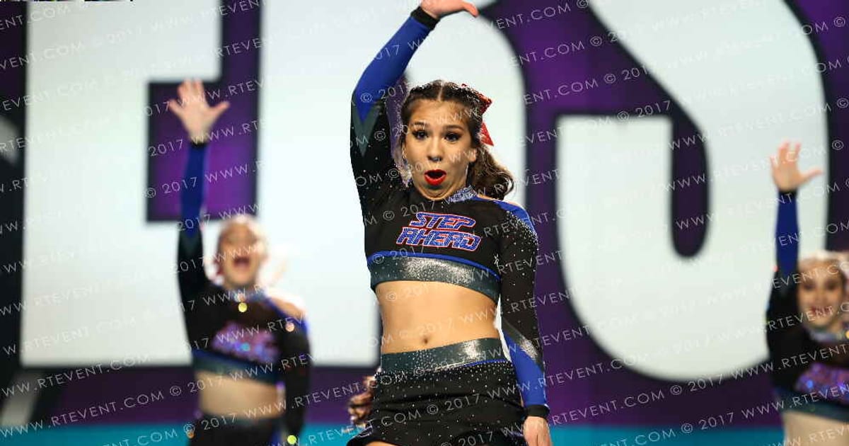 Step Ahead All-Stars Starburst · CHEERSPORT NATIONALS HALL B3