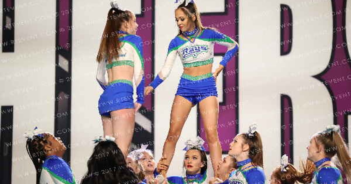 The Stingray All Stars Blue Angels · CHEERSPORT NATIONALS HALL B4