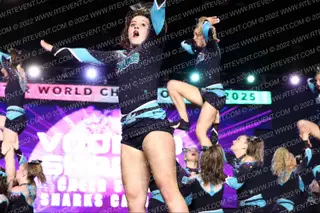 Cheer Sport Sharks Calgary Voodoo Sharks