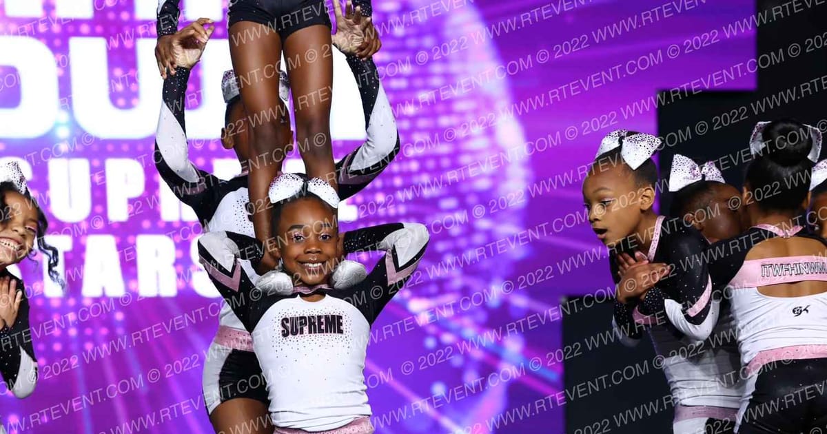 Cheer Supreme Allstars Mini Crown · All Star Worlds Friday