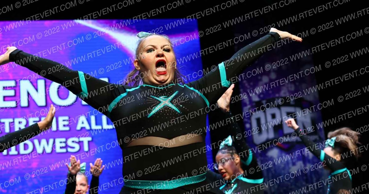 Cheer Extreme Allstars Midwest Venom · The Open Orlando