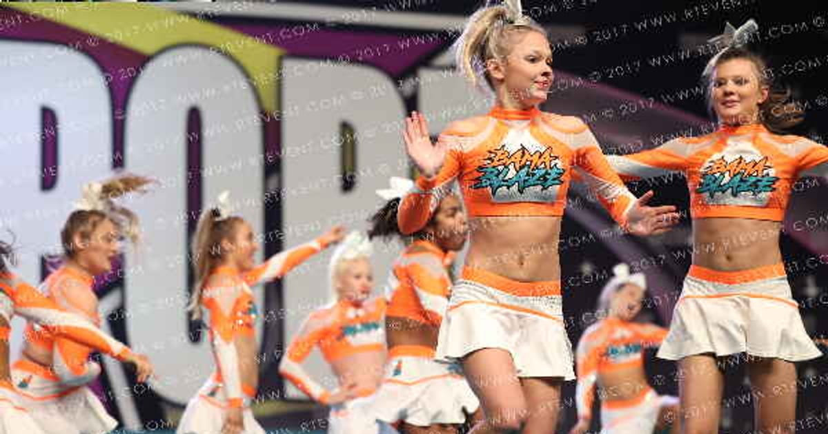 Bama Blaze Cheer Fire · CHEERSPORT NATIONALS HALL B1