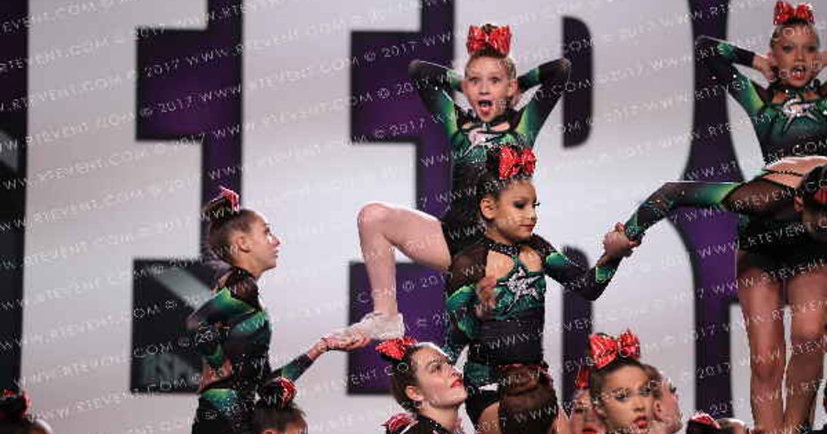 CheerForce San Diego Rage · CHEERSPORT NATIONALS HALL B5