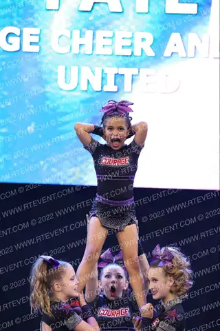 Courage Cheer and Dance United Fate