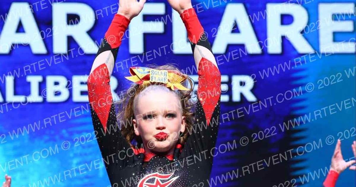Caliber Cheer Solar Flare · Prep and Rec