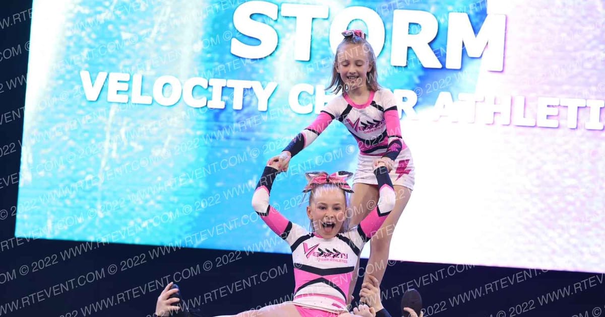 Velocity Cheer Athletics Storm · Prep and Rec