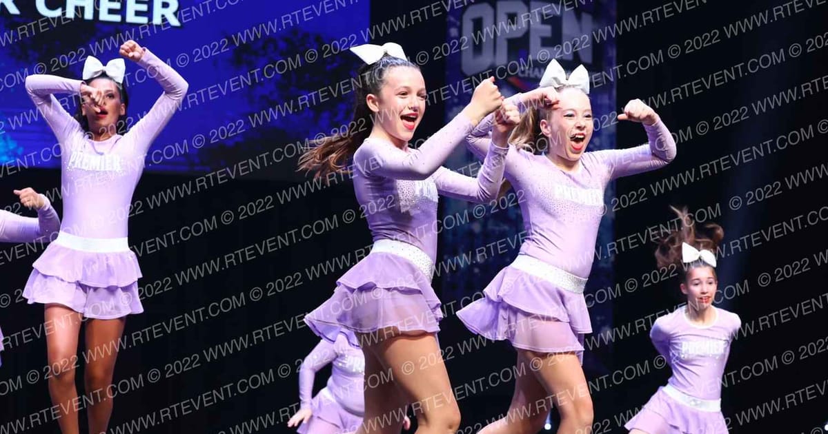 Premier Cheer Lady Lavender · Prep and Rec