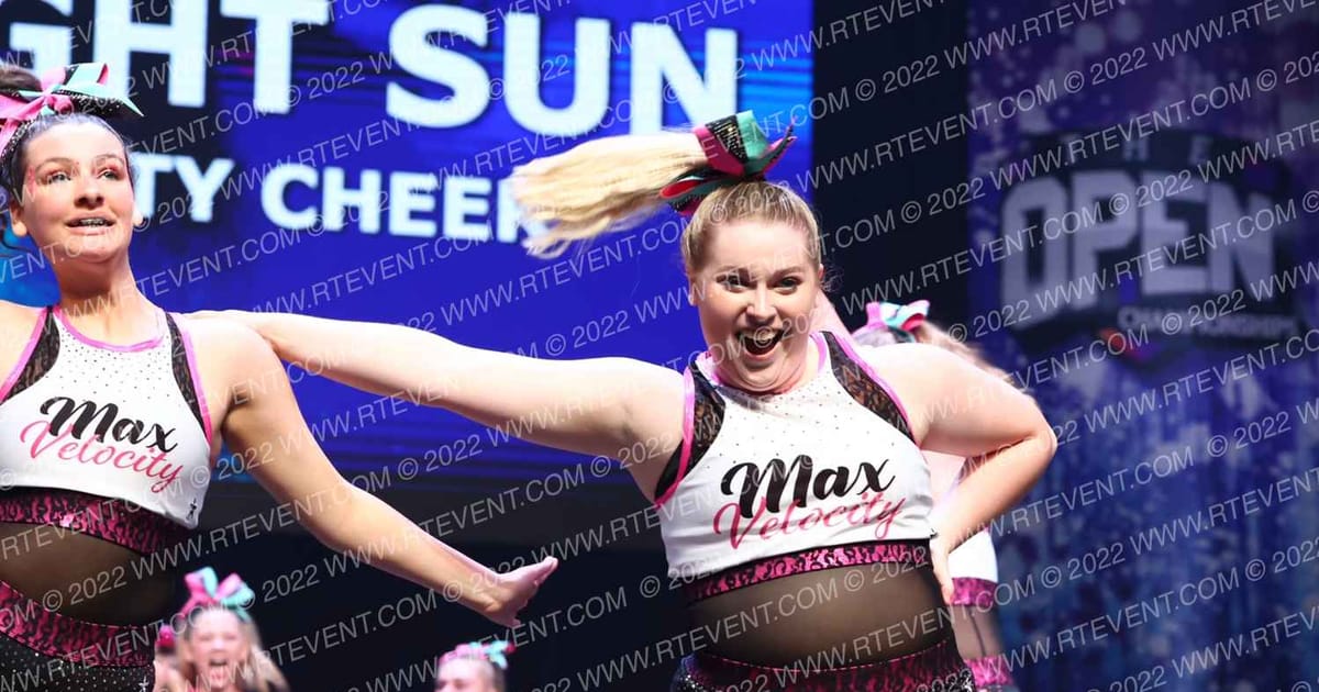 Max Velocity Cheer Midnight Sun · Prep and Rec