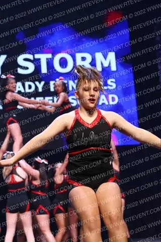 Bloomfield lady Bengals competition cheer squad Jerzey Storm