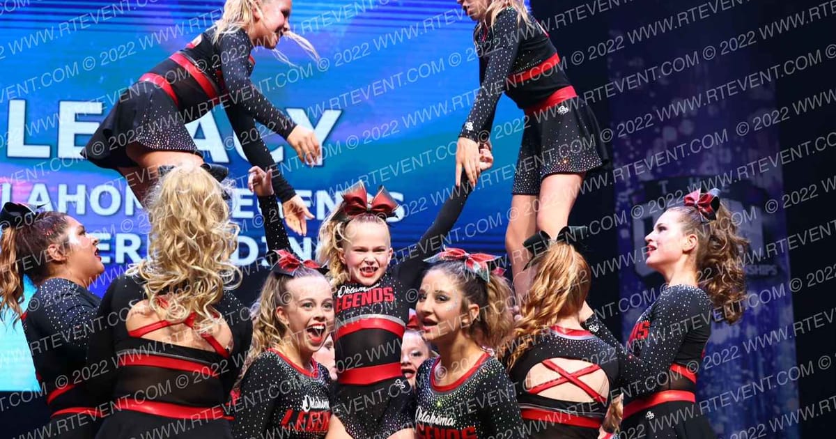 Oklahoma Legends Cheerleading Legacy · Prep and Rec