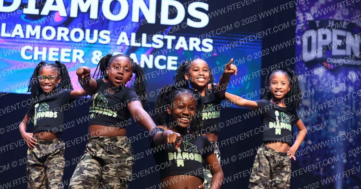 Glamorous Allstars Cheer & Dance Glam Diamonds · Prep and Rec