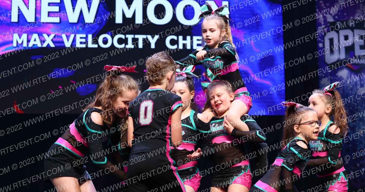 Max Velocity Cheer New Moon · Prep and Rec