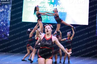 Bloomfield lady Bengals competition cheer squad Jerzey Storm