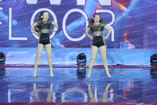 Falcon flames cheer and dance Mini DUO JAZZ