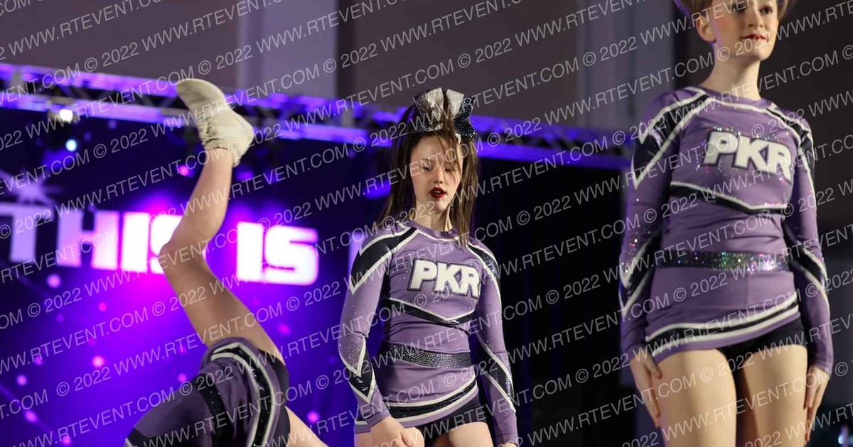 PKR Cheer Club Purple Rain · The US Finals Virginia Beach DIDII