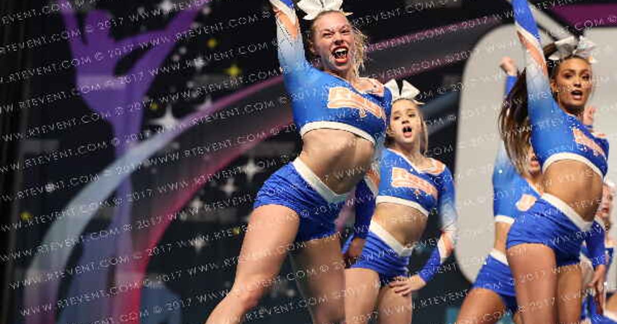 The Stingray All Stars Peach · CHEERSPORT NATIONALS HALL B4