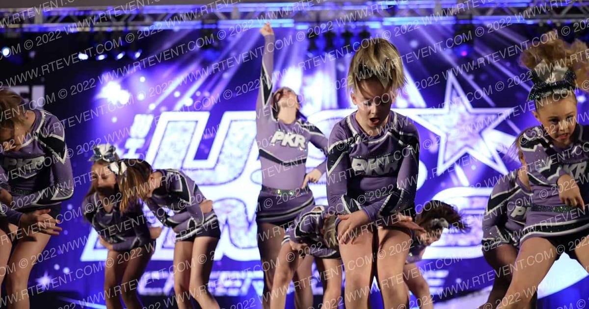 PKR Cheer Club Midnight Storm · The US Finals Virginia Beach DIDII