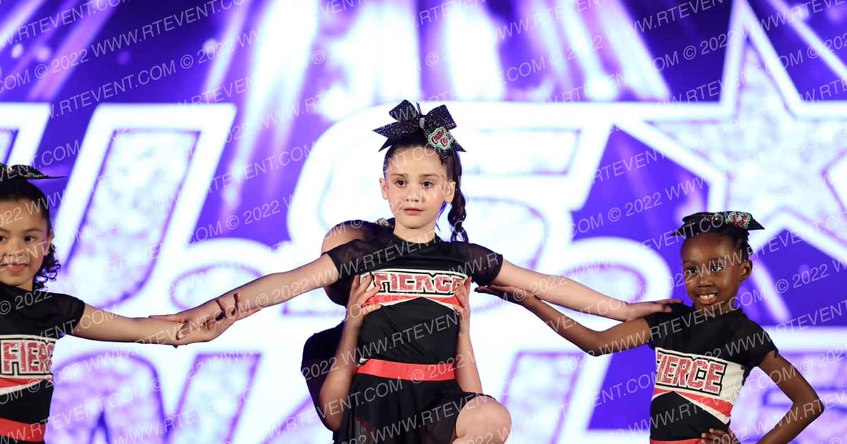 Fierce Athletics Glitter girls · The US Finals Virginia Beach DIDII
