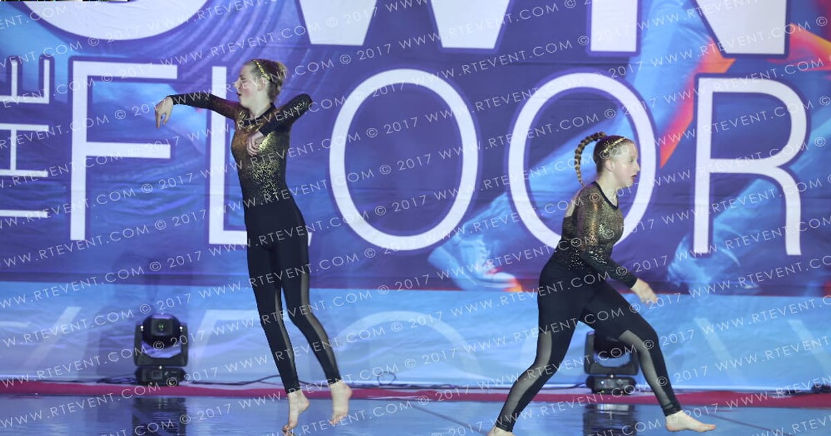 Falcon flames cheer and dance Junior DUO JAZZ · Own the Floor