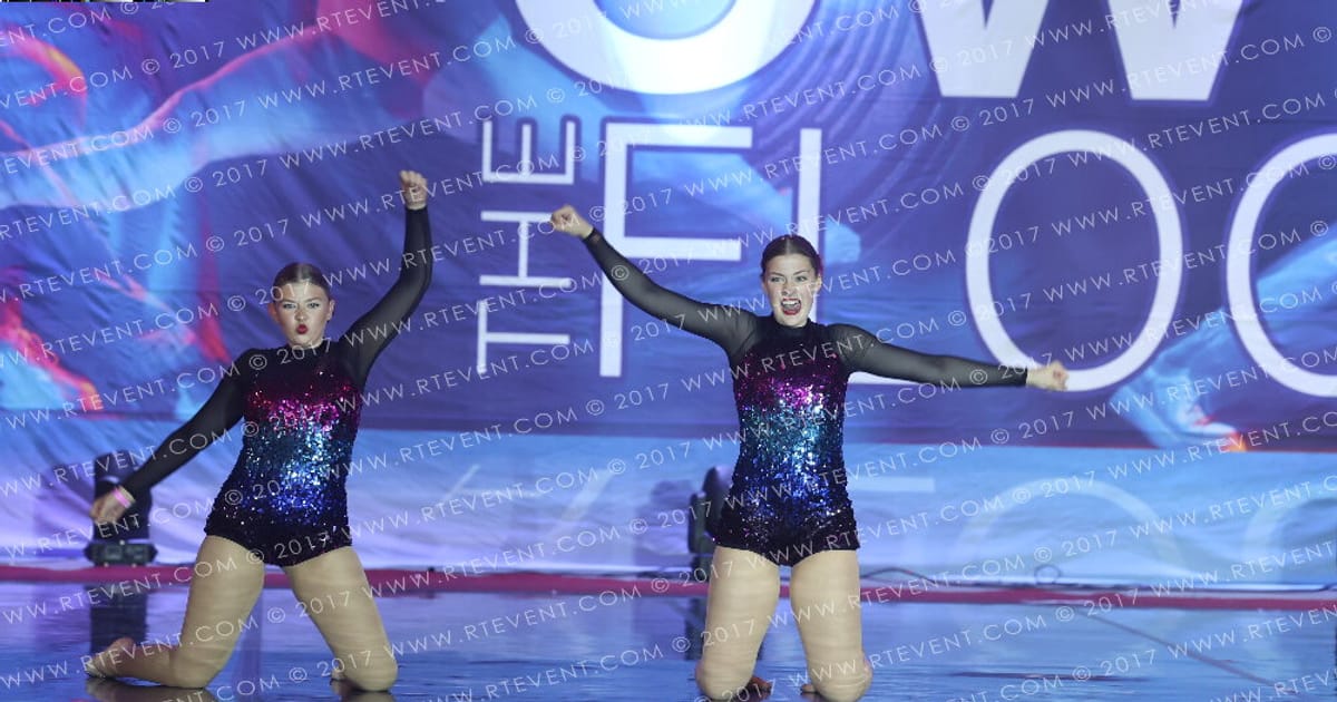 Falcon flames cheer and dance Senior DUO JAZZ · Own the Floor