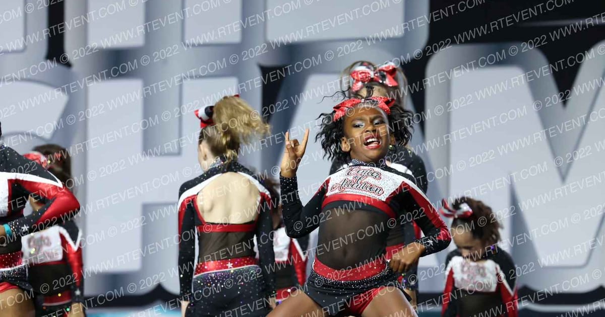CENTER OF ATTENTION CHEER AND DANCE GLAMOUR · The Champion