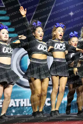 OC ELITE CHEER  DEJA BLUE