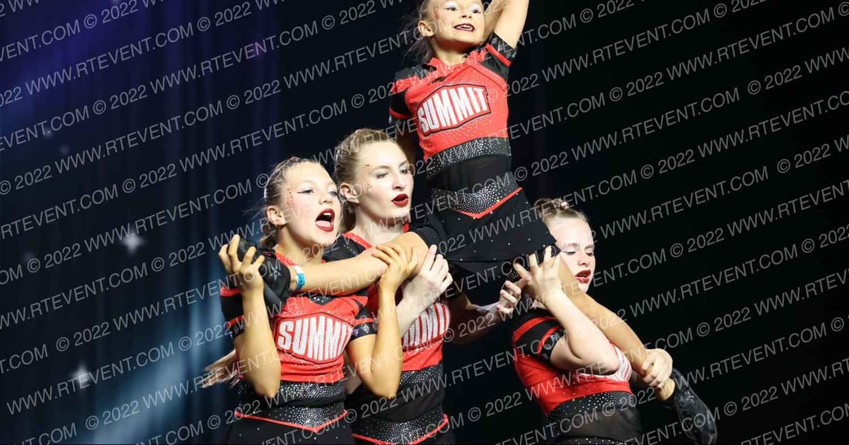 SUMMIT CHEER AT MISMO M80S · The Champion
