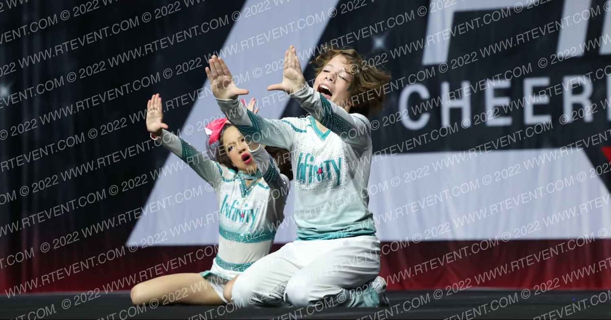 INFINITY ALLSTARS CODE TEAL · The Pinnacle Cheerleading Championship