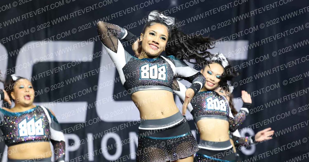 808 APEX SHARKS · The Pinnacle Cheerleading Championship