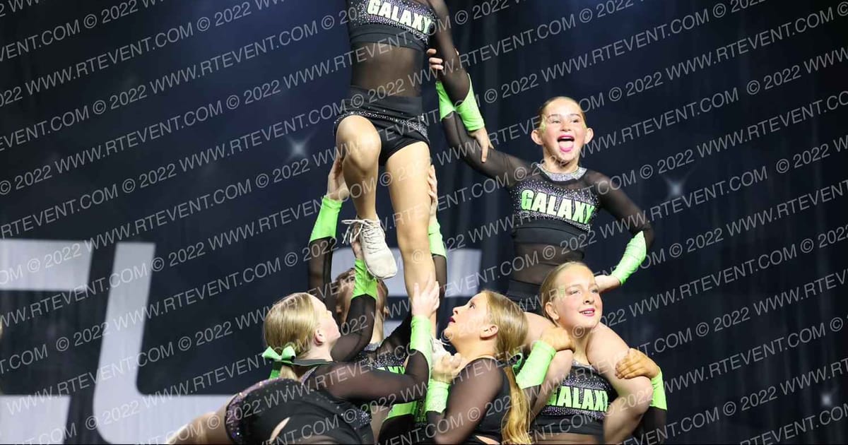 GALAXY ELITE ZERO GRAVITY · The Pinnacle Cheerleading Championship