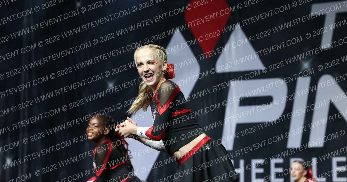 RED PEAK STORM · The Pinnacle Cheerleading Championship
