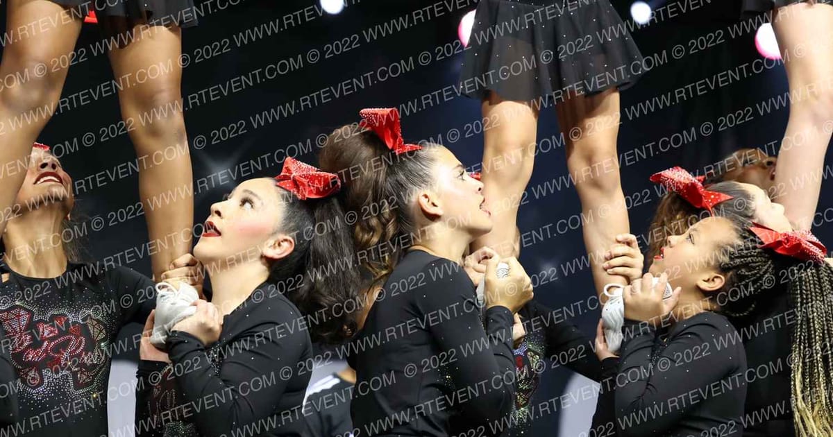 RIVAL EXTREME RED RUBY · The Pinnacle Cheerleading Championship