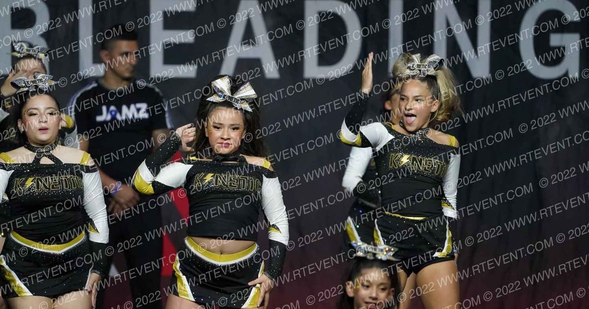 KINETIC LIGHTNING · The Pinnacle Cheerleading Championship