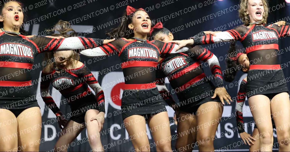 MAGNITUDE CHEER CODE RED · The Pinnacle Cheerleading Championship