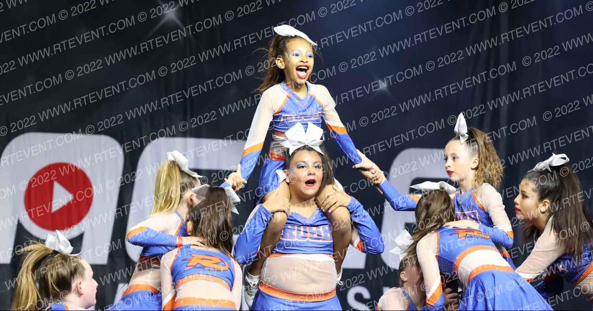 WEST COAST RUSH SUPREMES · The Pinnacle Cheerleading Championship