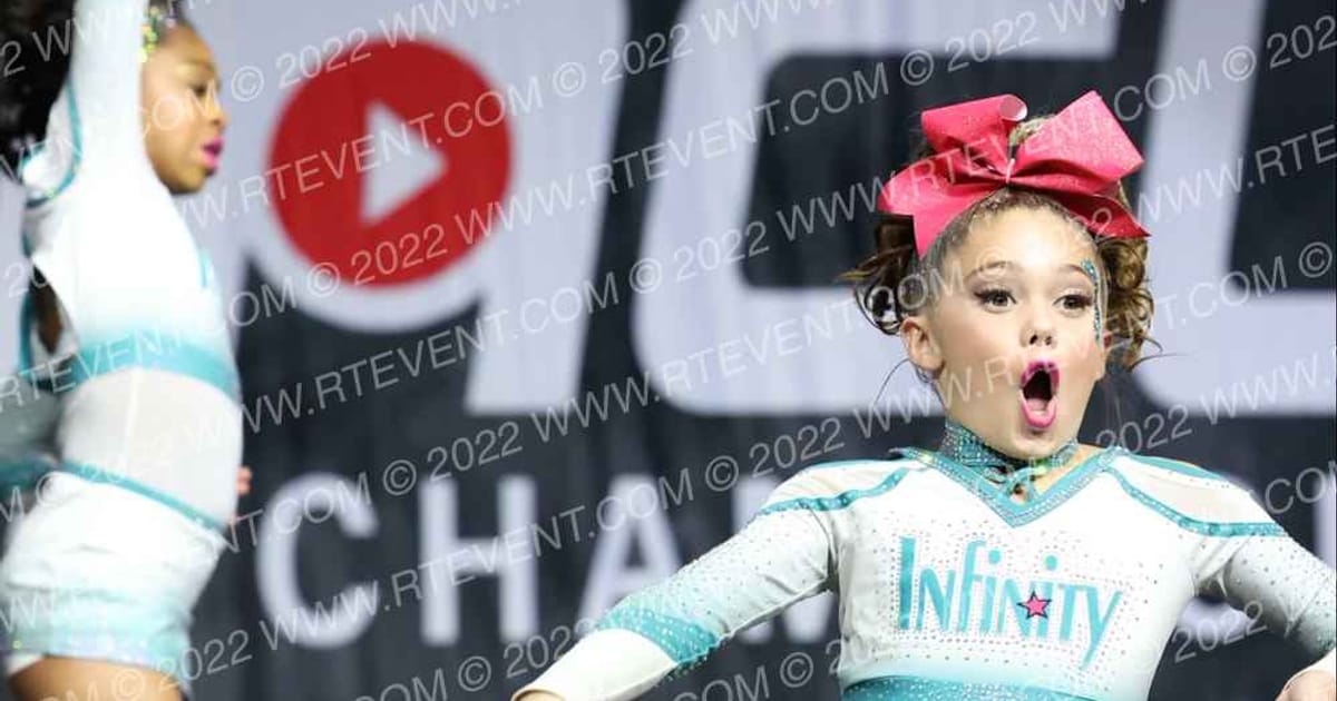 INFINITY ALLSTARS CODE TEAL · The Pinnacle Cheerleading Championship