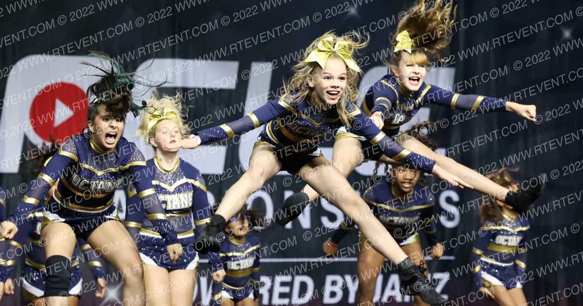 OCTANE CHEER AND TUMBLING CHARMED · The Pinnacle Cheerleading Championship