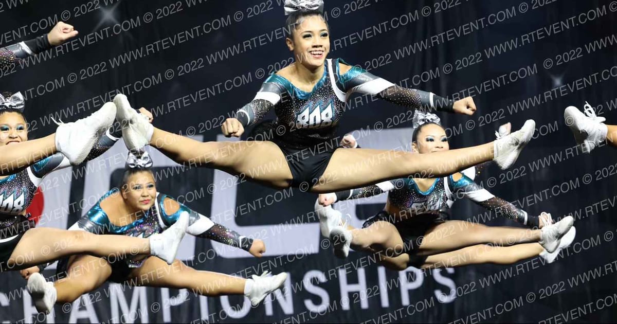 808 APEX SHARKS · The Pinnacle Cheerleading Championship